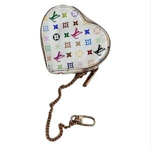 Louis Vuitton Heart-Shaped Coin Purse